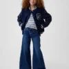 Kinderjeans met lage taille en baggy pasvorm
