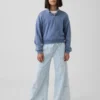 Kinderjeans met lage taille en losse pasvorm