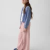 Kinderjeans met lage taille en losse pasvorm