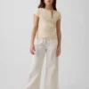 Kinderjeans met lage taille en losse pasvorm