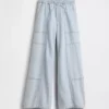 Kinderjeans met lage taille en losse pasvorm