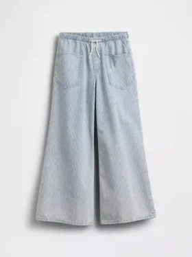 Kinderjeans met lage taille en losse pasvorm