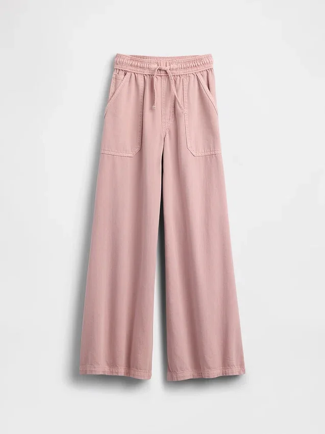 Kinderjeans met lage taille en losse pasvorm