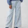 Kinderjeans met lage taille en losse pasvorm