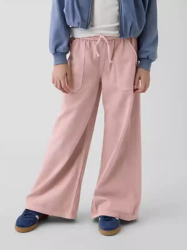 Kinderjeans met lage taille en losse pasvorm