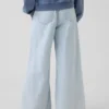 Kinderjeans met lage taille en losse pasvorm