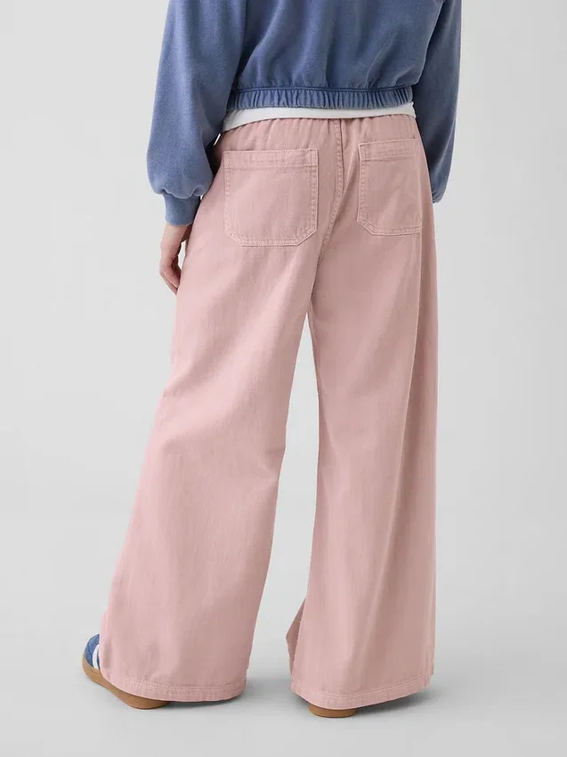Kinderjeans met lage taille en losse pasvorm