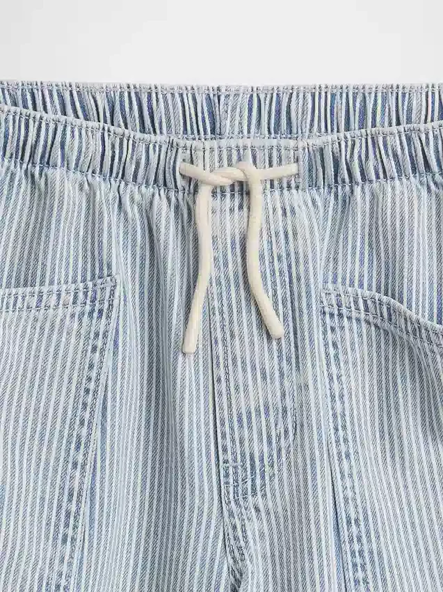 Kinderjeans met lage taille en losse pasvorm