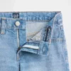 Kinderjeans met lage taille en rechte pasvorm