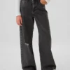 Kinderjeans met lage taille, wijd been