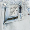 Kinderjeans met lage taille, wijd been