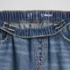 Kinderjeans met lage taille, wijd been en baggy pasvorm