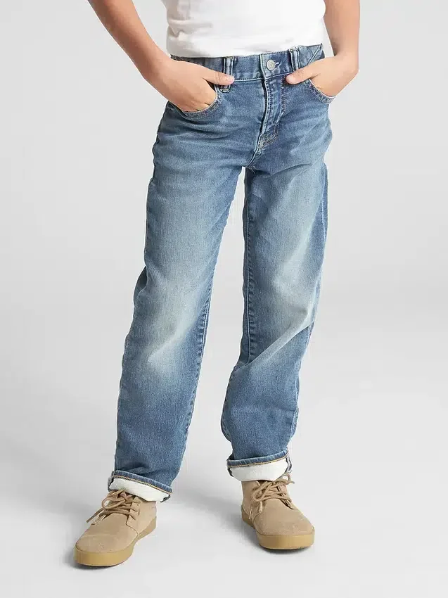 Kinderjeans met originele pasvorm en Washwell™