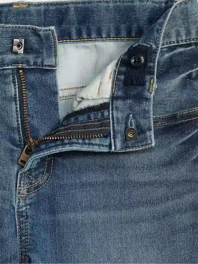 Kinderjeans met originele pasvorm en Washwell™