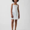 Kinderjurk met lage taille