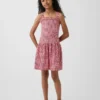 Kinderjurk met lage taille