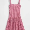 Kinderjurk met lage taille