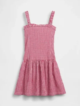 Kinderjurk met lage taille