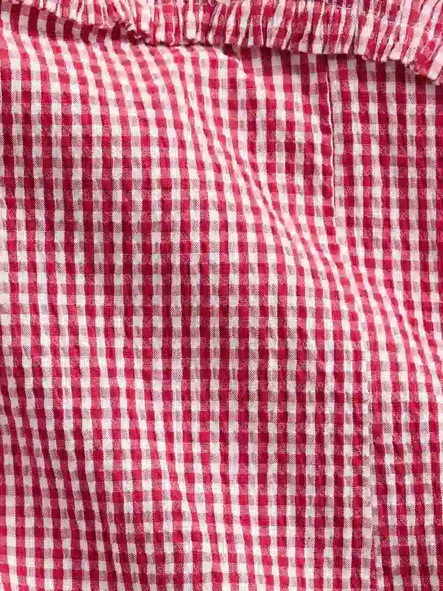 Kinderjurk met lage taille