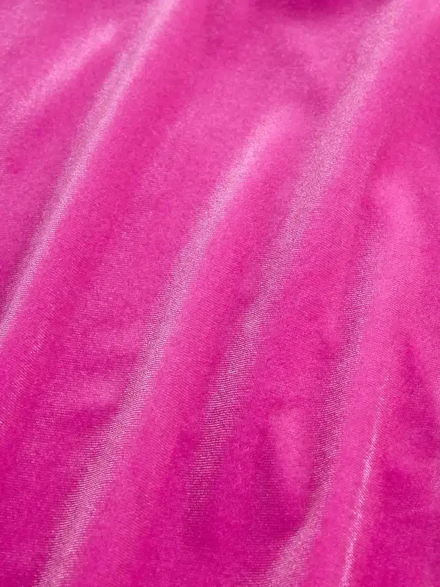 Kinderjurk van fluweel met empire-taille