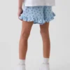 Kinderkatoenen gaaskorte broek met ruches