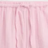 Kinderkatoenen gaaskorte broek met ruches