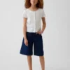 Kinderkorte broeken met lage taille en lang model