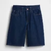 Kinderkorte broeken met lage taille en lang model