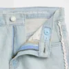 Kinderkorte broeken met lage taille en lang model