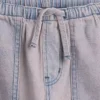 Kinderkorte broeken met lage taille en lang model