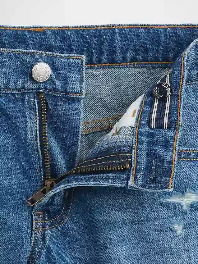 Kinderkorte broeken met lage taille en ultrazachte pasvorm