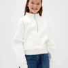 Kinderpullover met halve rits van Vintagesoft