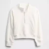 Kinderpullover met halve rits van Vintagesoft