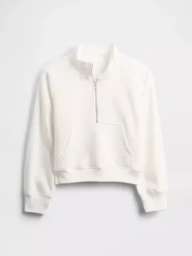 Kinderpullover met halve rits van Vintagesoft