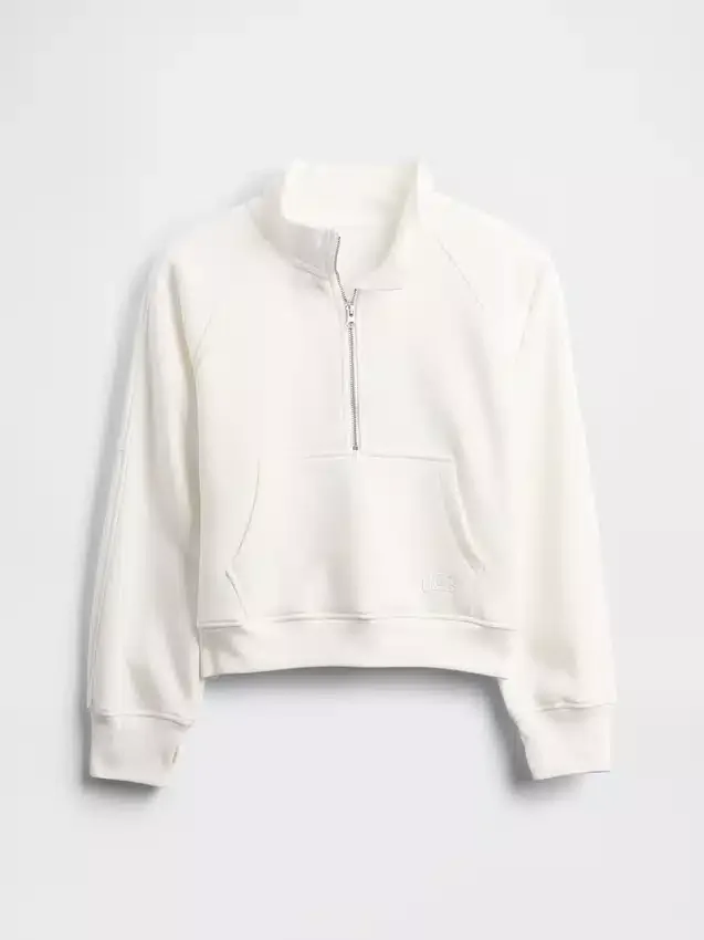 Kinderpullover met halve rits van Vintagesoft