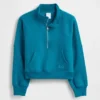 Kinderpullover met halve rits van Vintagesoft