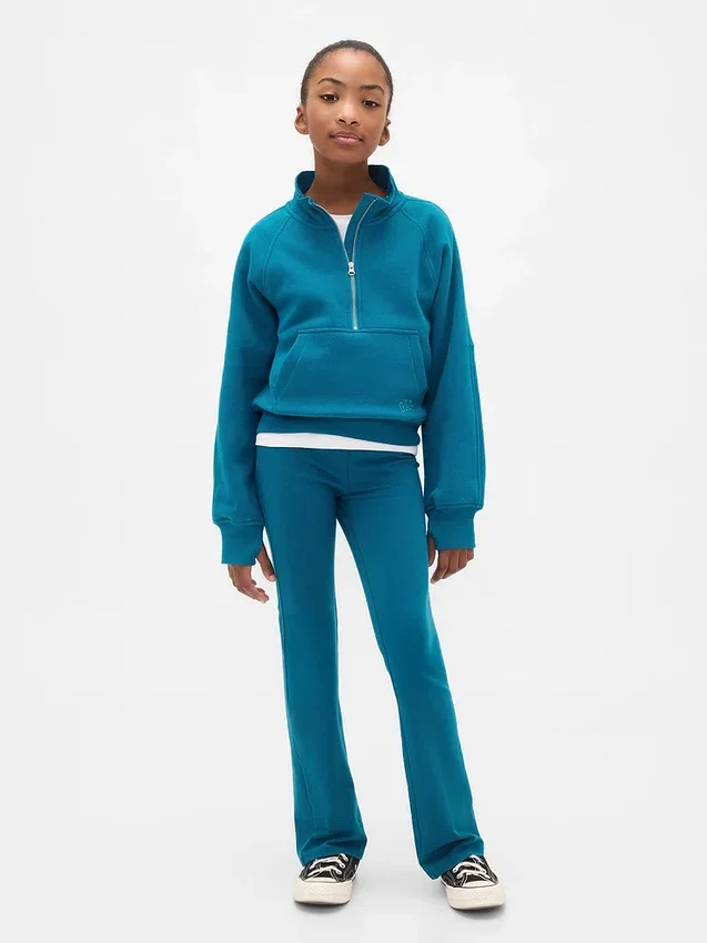 Kinderpullover met halve rits van Vintagesoft