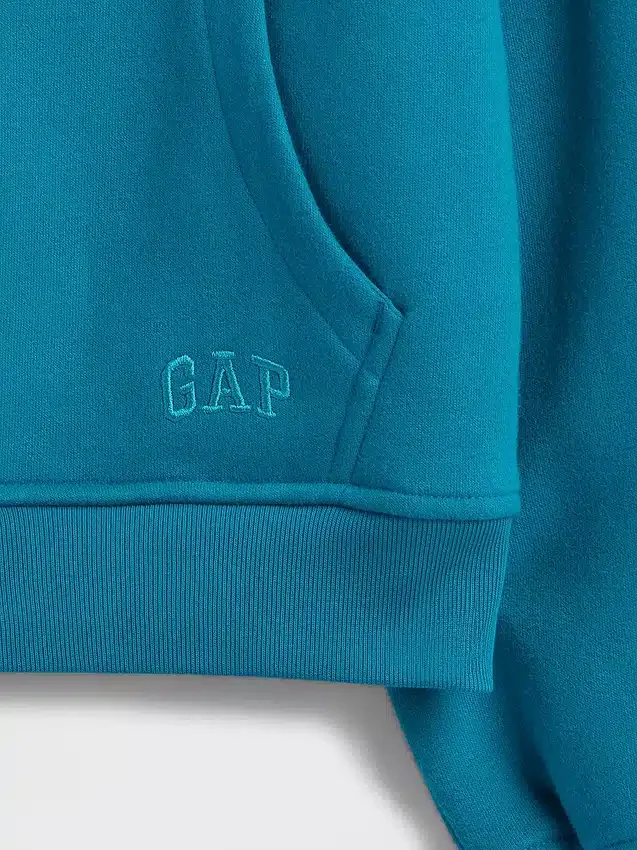 Kinderpullover met halve rits van Vintagesoft