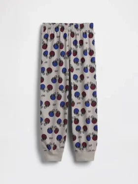 Kinderpyjama-joggingbroek met gerecycled voetbal-logo