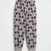 Kinderpyjama-joggingbroek met gerecycled voetbal-logo