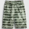 Kinderpyjama-korte broek met gerecyclede tie-dye-strepen
