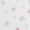 Kinderpyjama-set met Winnie de Poeh van biologisch geborsteld katoen met korte broeken