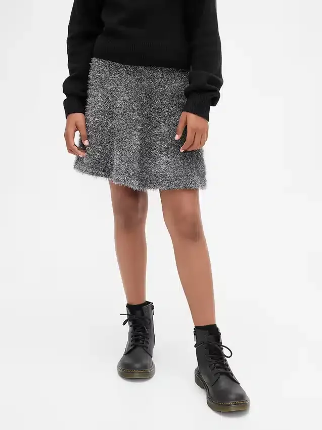 Kinderrok met Wicked Tinsel Eyelash-patroon