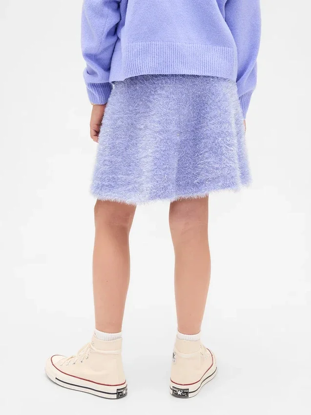 Kinderrok met Wicked Tinsel Eyelash-patroon