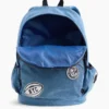 Kinderrugzak van denim met logopatch