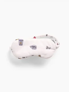 Kinderslaapmasker van gerecycled materiaal met Gap Logo