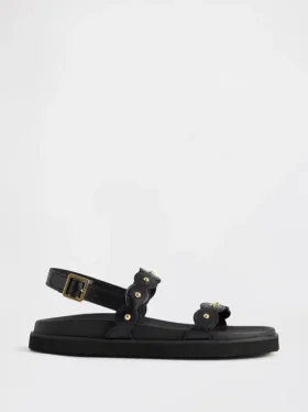Kinderslingback-sandalen met studs