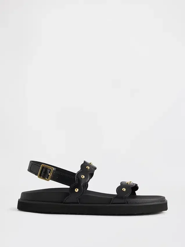 Kinderslingback-sandalen met studs