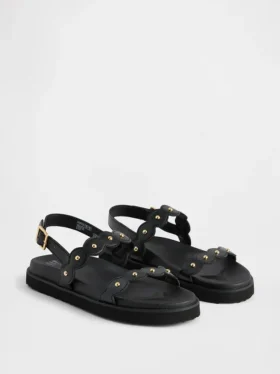 Kinderslingback-sandalen met studs