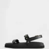 Kinderslingback-sandalen met studs